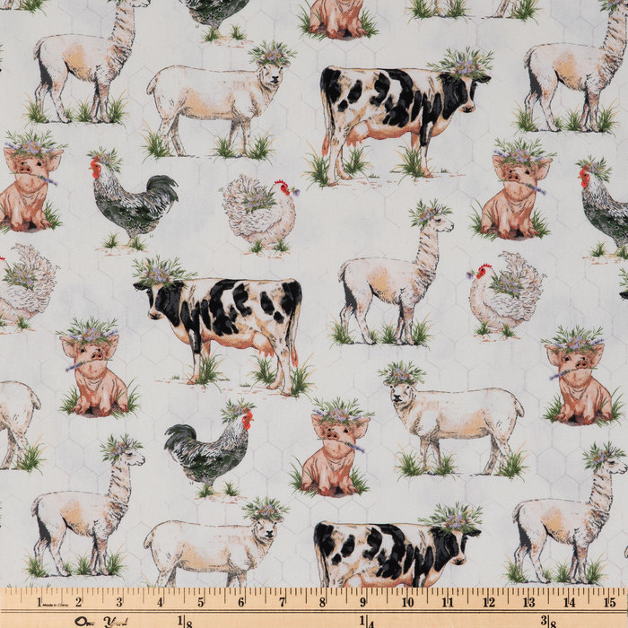 Fancy On The Farm Duck Cloth Fabric Hobby Lobby 1895119