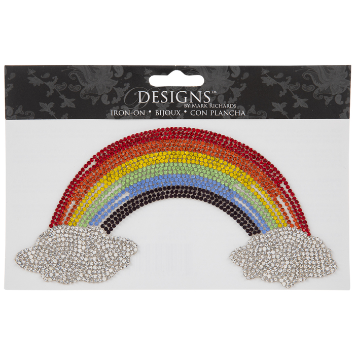 Rainbow Rhinestone IronOn Applique Hobby Lobby 1774793