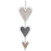 Textured Hearts Hanging Metal Wall Decor | Hobby Lobby | 1955970