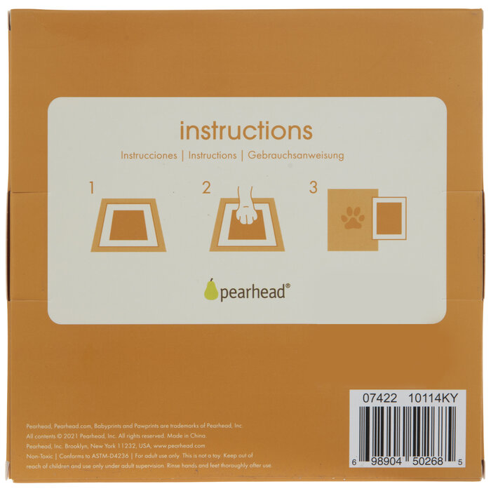 Paw Print Clean Touch Ink Pad Craft Kit Hobby Lobby 2259612