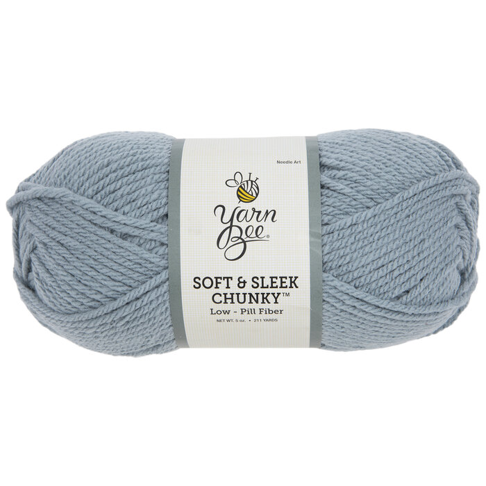 Crisp Air Yarn Bee Soft & Sleek Chunky Yarn Hobby Lobby 2205995