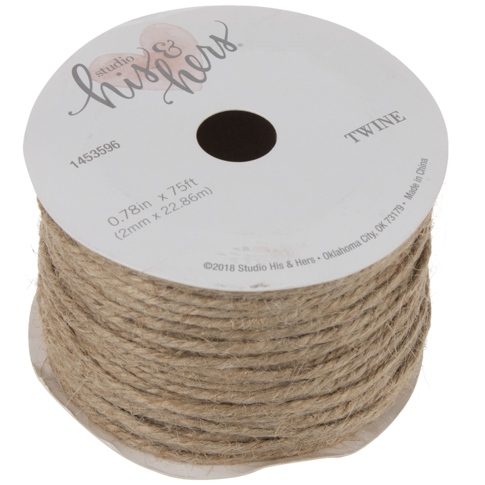 Natural Twine 2mm Hobby Lobby 1453596