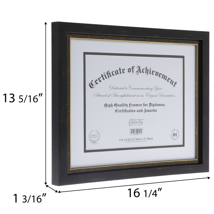 Two Tone Document Frame 11" x 8 1/2" Hobby Lobby 2024396