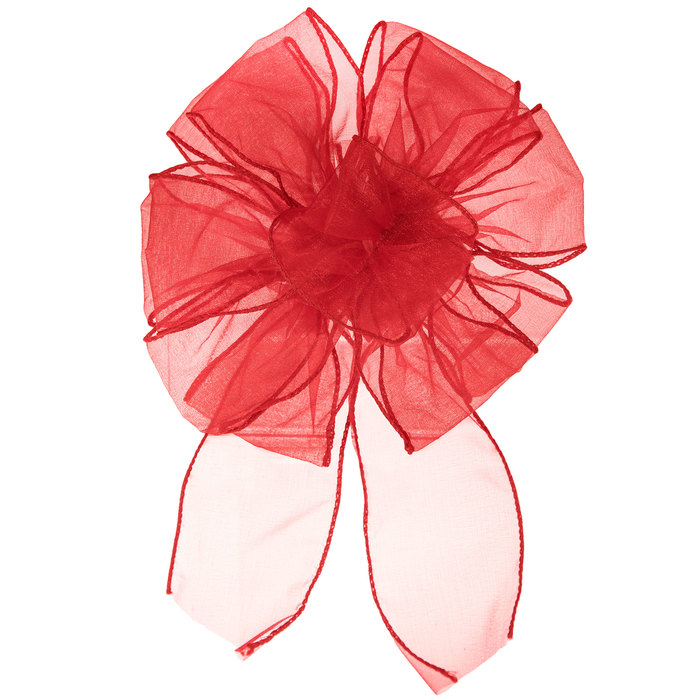 Red Organza Loop Bow Hobby Lobby 503888