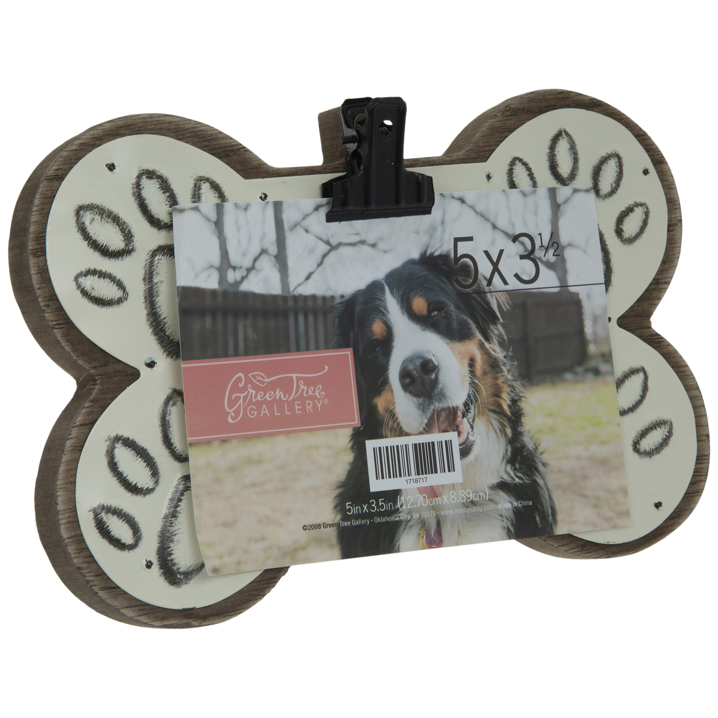 Wooden dog bone picture frame Wooden dog bone picture frame