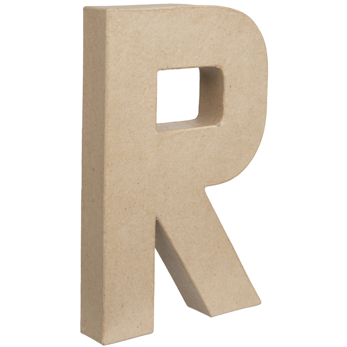Paper Mache Letter R 8 1/4" Hobby Lobby 186106