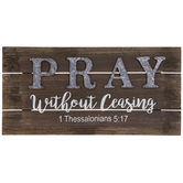 1 Thessalonians 5:16-18 Wood Wall Decor | Hobby Lobby | 1474311