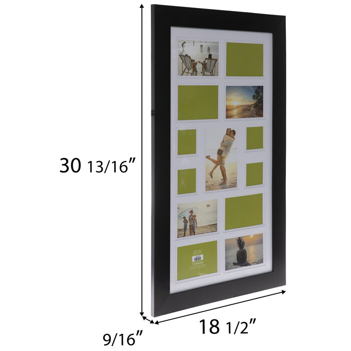 Black Wood Collage Wall Frame Hobby Lobby 2060390
