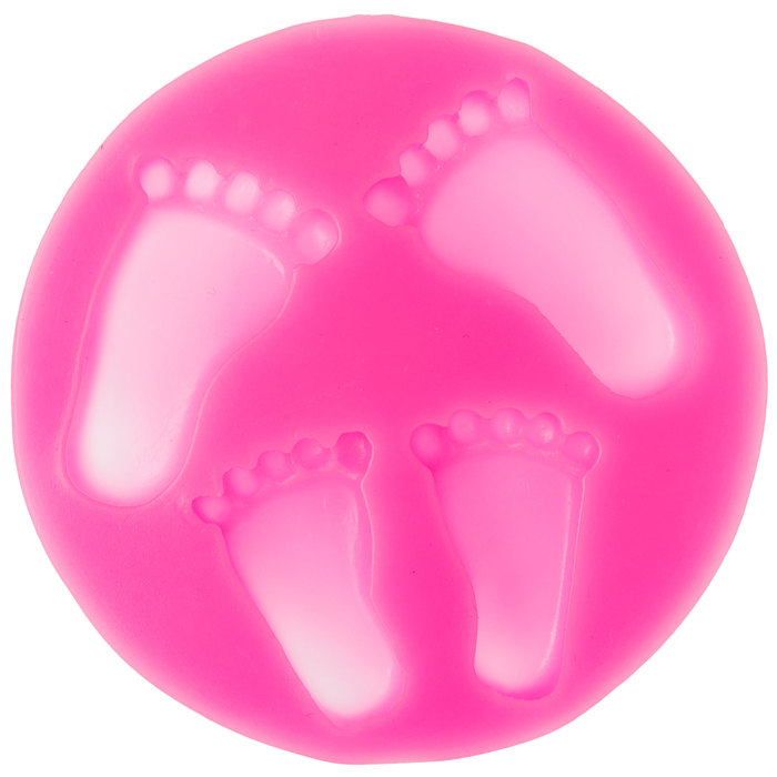 Footprints Fondant Mold Hobby Lobby 1409002