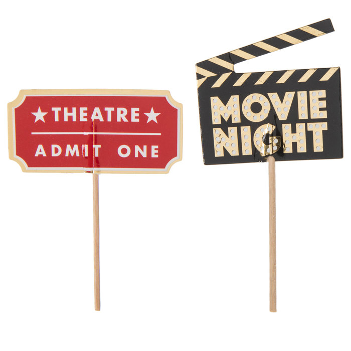 Movie Night Cupcake Toppers Hobby Lobby 1575489
