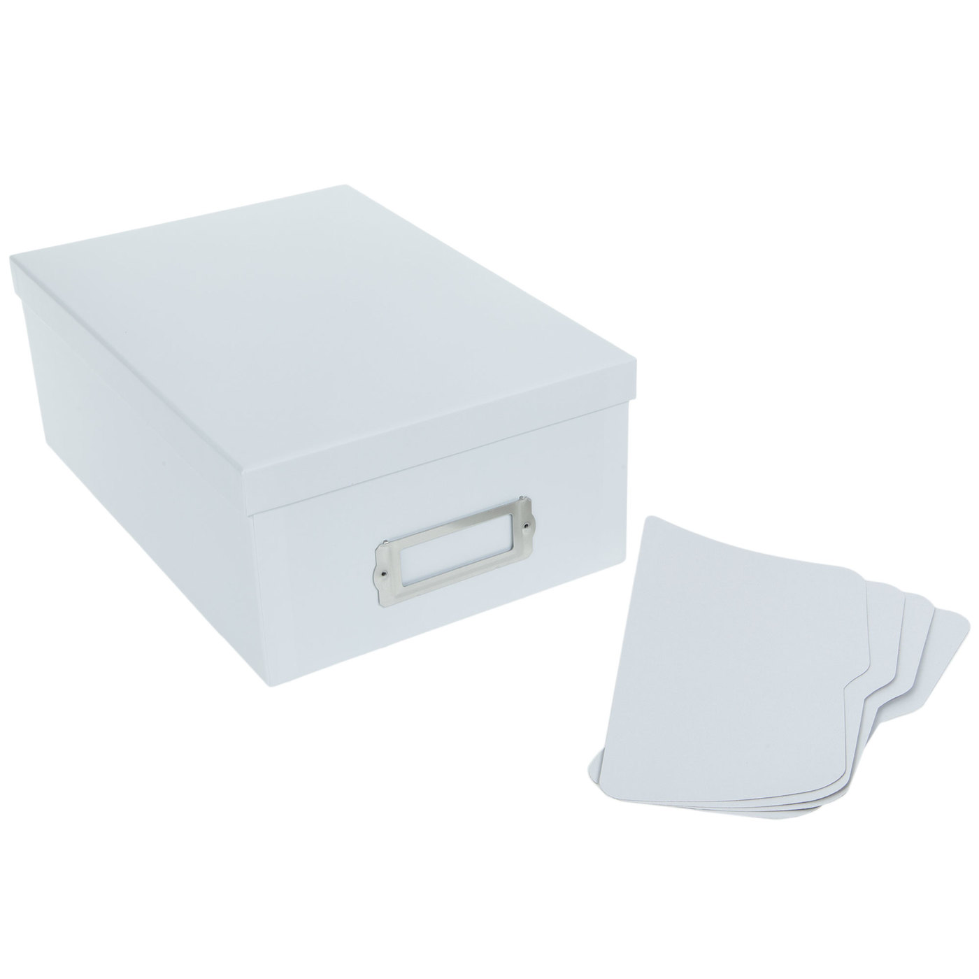 white tote box