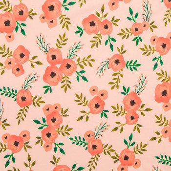 Blush Watercolor Rose Knit Fabric Hobby Lobby 1547983
