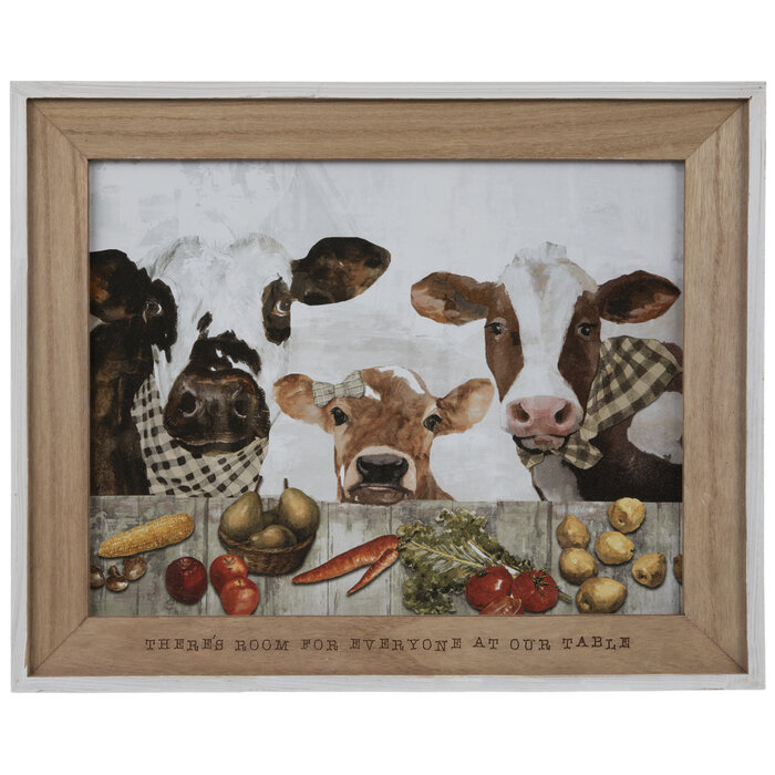 Cows At The Table Wood Wall Decor Hobby Lobby 2073039