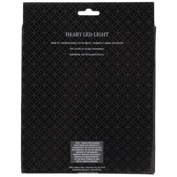 Heart LED Neon Sign Hobby Lobby 1783307
