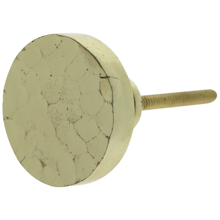 Brass Round Hammered Metal Knob Hobby Lobby 1861830