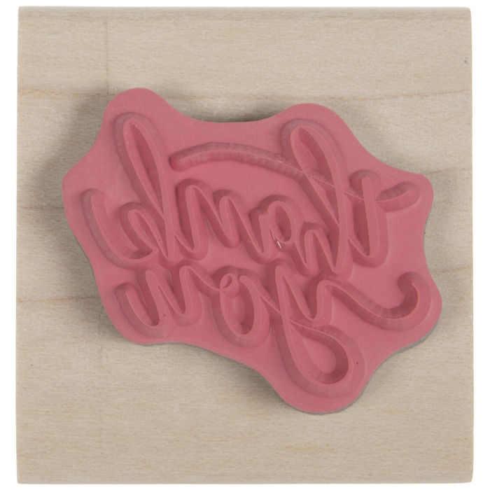 Thank You Rubber Stamp Hobby Lobby 1986330