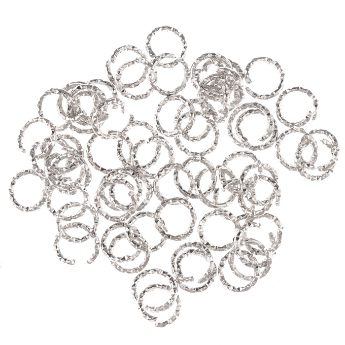 Textured Jump Rings 8mm Hobby Lobby 375048