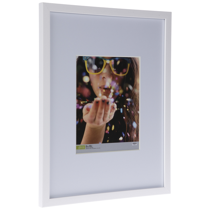 White Matte Wood Wall Frame 8" x 10" Hobby Lobby 2022341