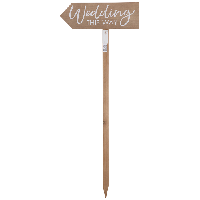 Wedding This Way Wood Stake Hobby Lobby 1894005