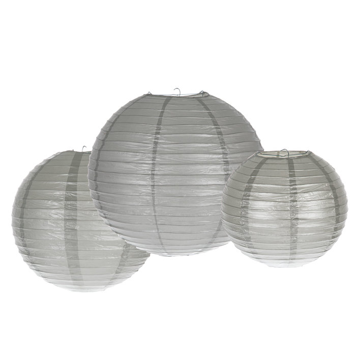 Round Silver Paper Lanterns Hobby Lobby 1397546
