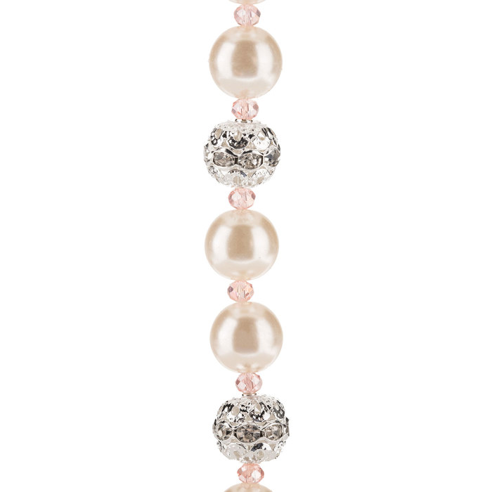 Glass Pearl & Crystal Bead Strand Hobby Lobby 1410067