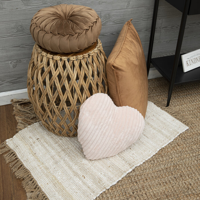 White & Beige Chindi Jute Tassel Rug Hobby Lobby 2174555