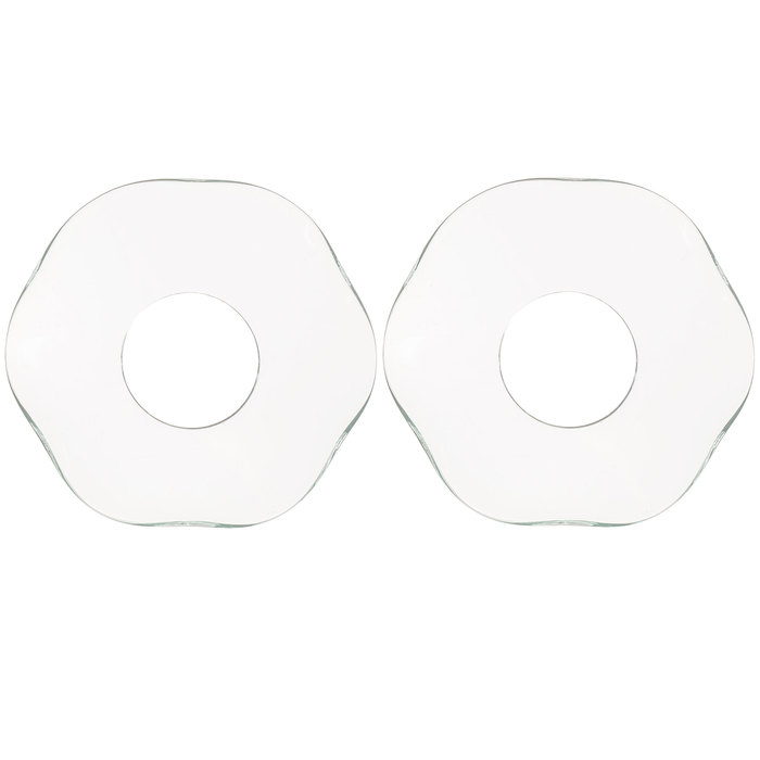 Wavy Glass Bobeches Candle Rings Hobby Lobby 364174