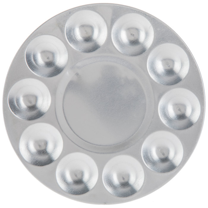 Round Aluminum Paint Palette Hobby Lobby 402081