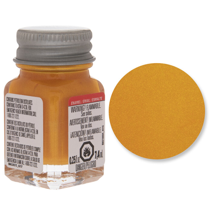 Turn Signal Amber Metallic Enamel Paint Hobby Lobby 513499