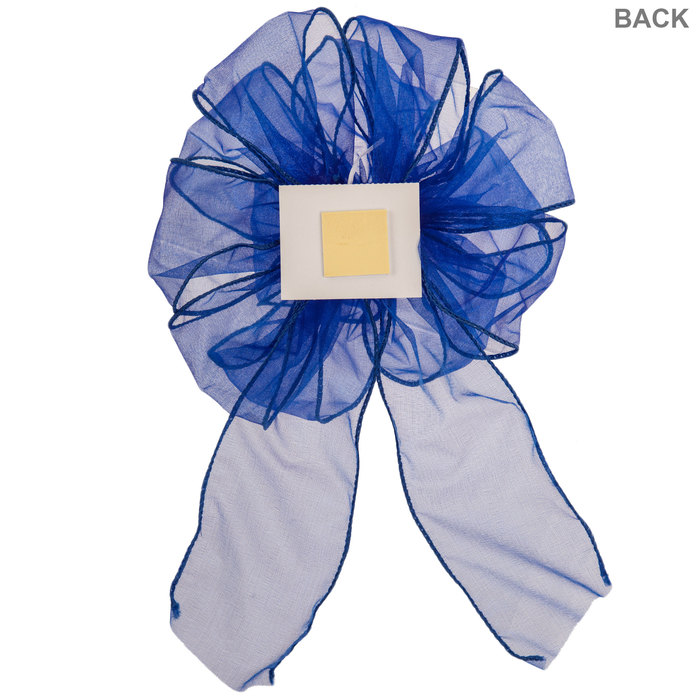 Blue Organza Loop Bow Hobby Lobby 506618