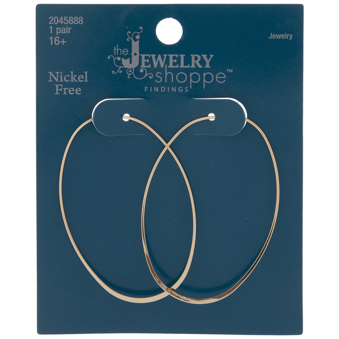 Oval Hoop Earrings Hobby Lobby