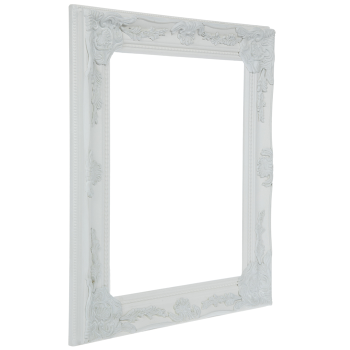 Cream White Ornate Open Wood Frame 11" x 14" Hobby Lobby 456012