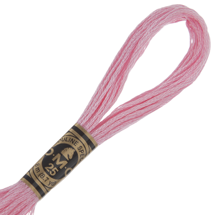 Embroidery FLOSS DMC stranded color 605 Thread Craft Supplies & Tools