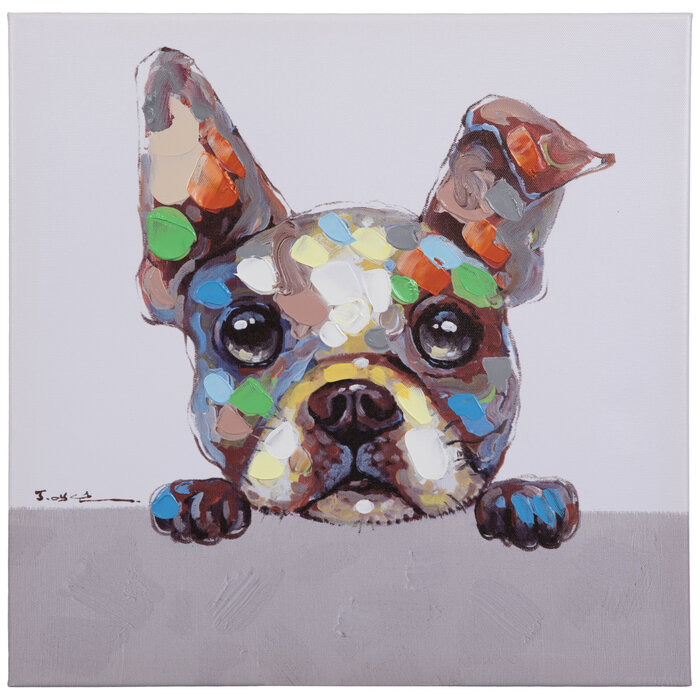 Curious Dog Canvas Wall Decor Hobby Lobby 1964295