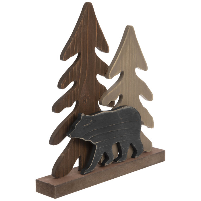 Bear & Trees Wood Decor Hobby Lobby 2173318