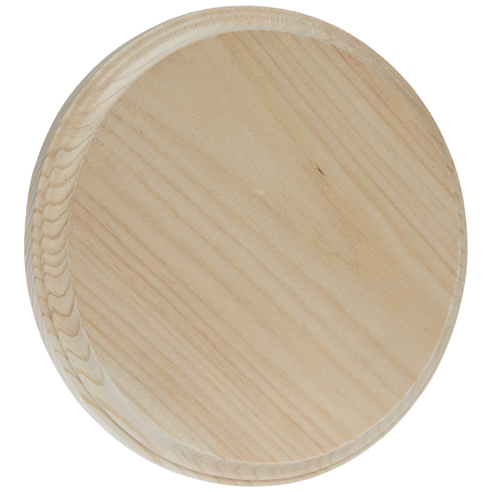 Round Wood Plaque 6 3/4" Hobby Lobby 181131
