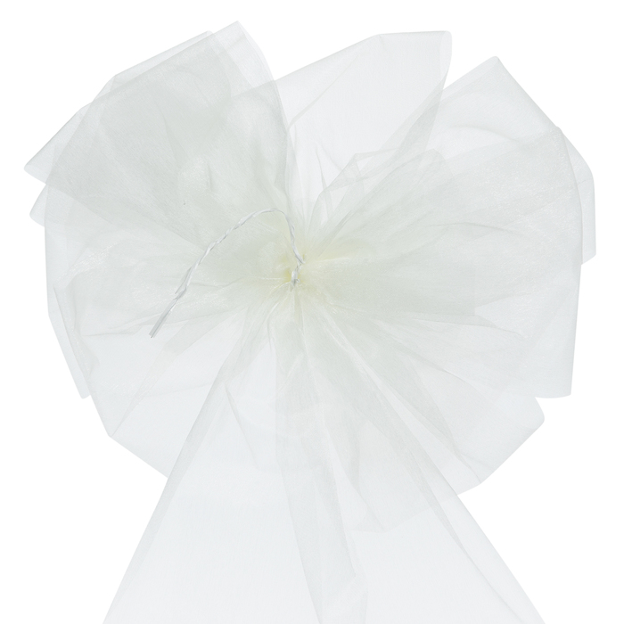 Ivory Organza Bow Hobby Lobby 906354