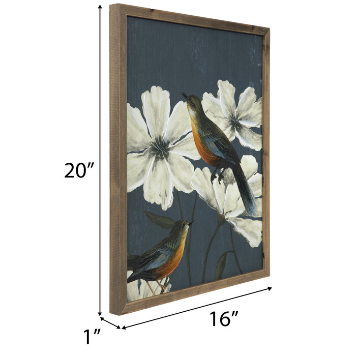 Birds & Flowers Wood Wall Decor Hobby Lobby 2179802
