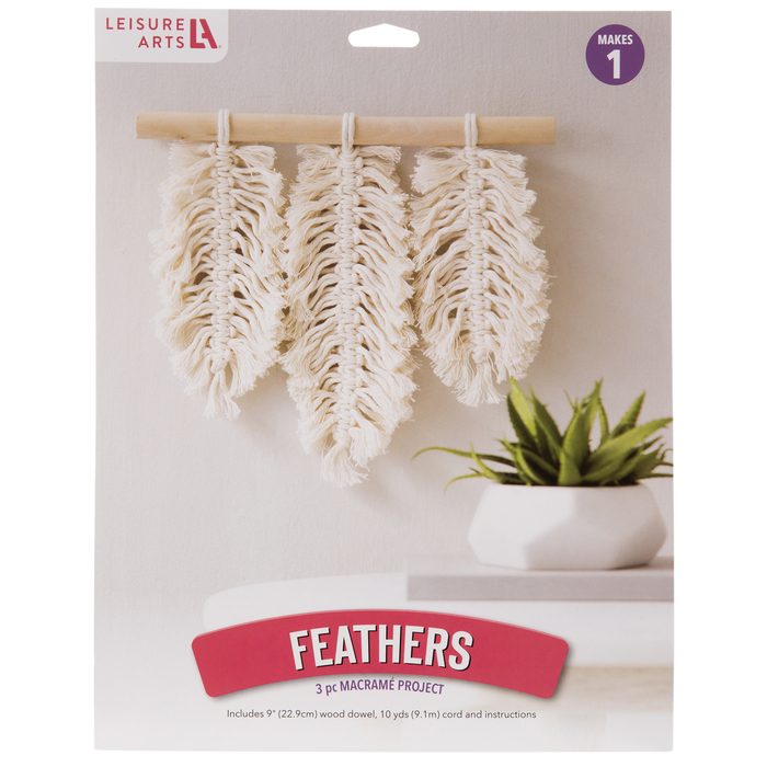 Feathers Macrame Kit Hobby Lobby 1931245