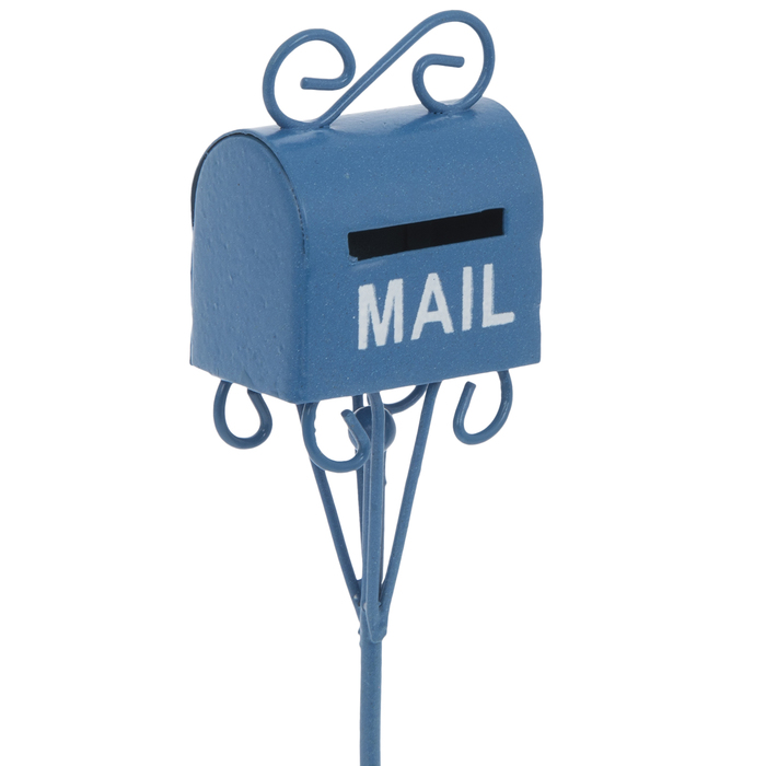 Blue Metal Mailbox Hobby Lobby 1397777