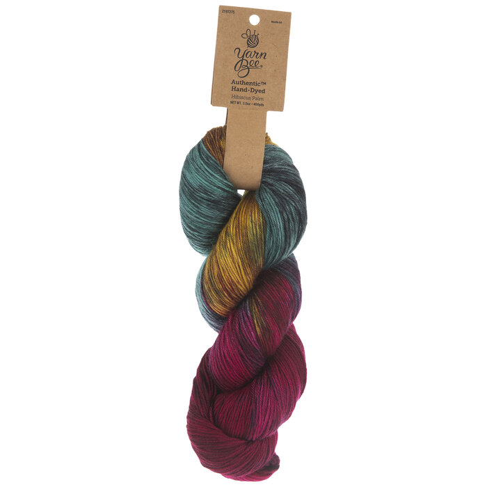 Hibiscus Palm Yarn Bee Authentic HandDyed Yarn Hobby Lobby 2197275