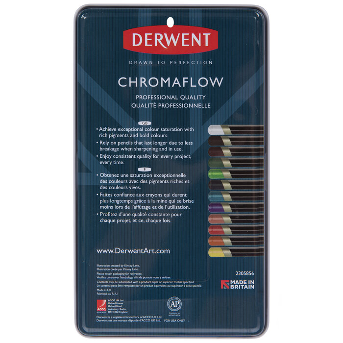Derwent Chromaflow Colored Pencils Hobby Lobby 1828276