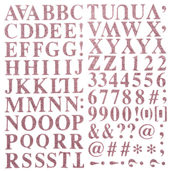 Pink Glitter Formal Alphabet Stickers Hobby Lobby 80653557 Pink Glitter Formal Alphabet Stickers Hobby Lobby 80653557