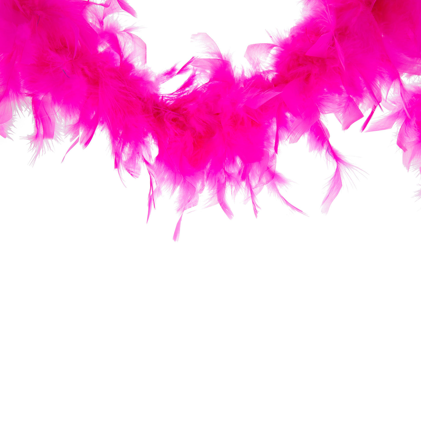 Pink Feather Boa Clipart