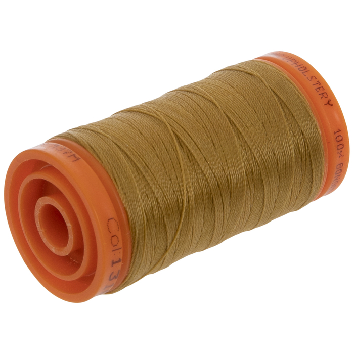 1319 Dark Gold Extra Strong Bonded Nylon Upholstery Thread | Hobby ...