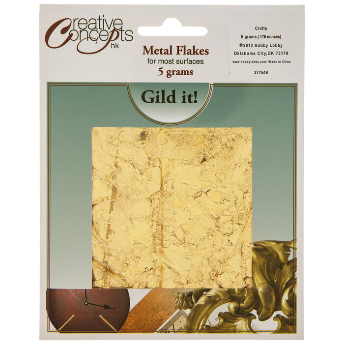 Metal Leaf Flakes Hobby Lobby 377549