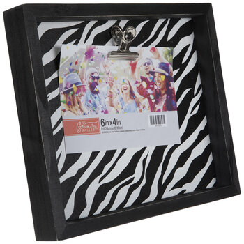 Zebra Print Wood Clip Frame 6 X 4 Hobby Lobby 2010270