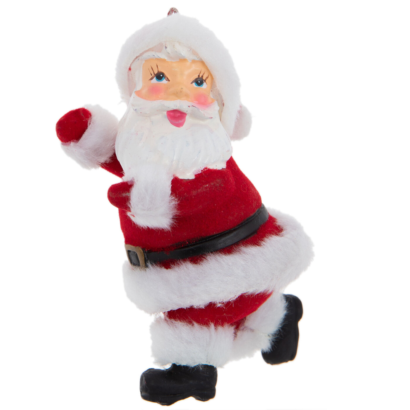 santa running costume
