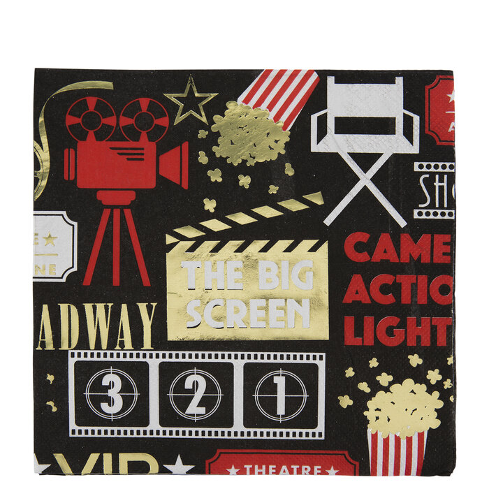 Movie Night Napkins Large Hobby Lobby 1570340