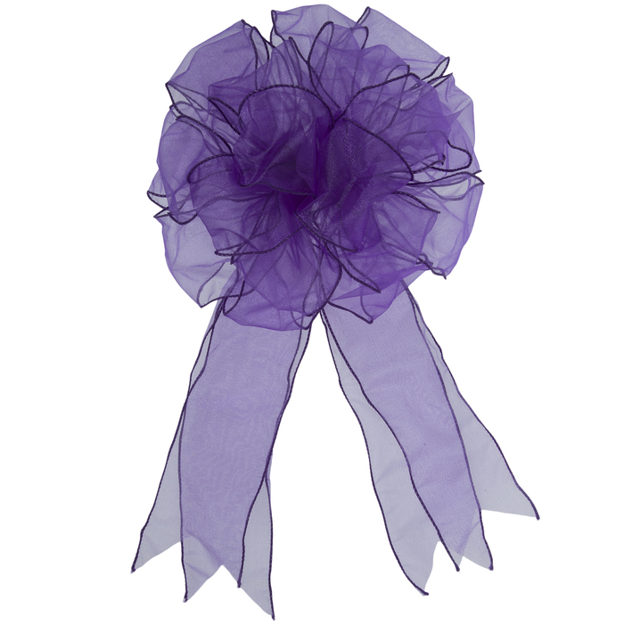Purple Wired Edge Sheer Bow Hobby Lobby 546903